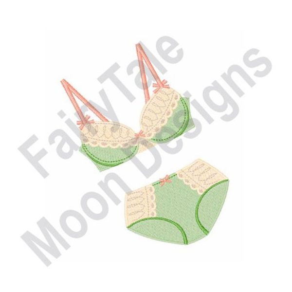 Lingerie – Machine Embroidery Design, Women’s Underwear Embroidery Design, Lady’s Bra & Panty Embroidery Design, Lingerie Embroidery Design