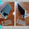 Simple Laser Files for Phone Stand (SVG, PDF, DXF)