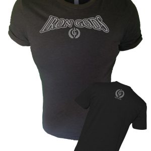Iron Gods Logo Workout T-Shirt Gym Clothing Activewear Gym Apparel Men’s Workout Shirt