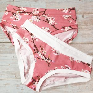 Underwear sewing pattern for women, easy knicker pattern digital download PDF (A4 & US letter size print options)