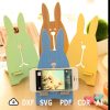Smartphone Stands CNC and Laser Cut Files, Digital Download, Charging Station, Gift Project, SVG DXF Ai Pdf