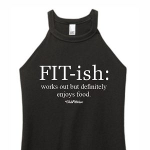 Fit-ish – High Neck Rocker Tank – Fitish – ClubFitWear (wh69)