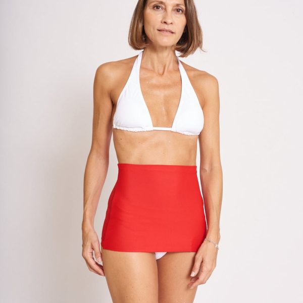 Ostomy Swim Wrap – Red