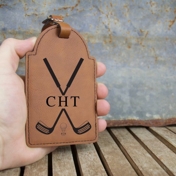 Golf Bag Tag – Personalized Golf Gifts for Men or woman – Custom Golf Accessories