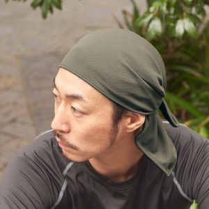 Mesh Durag, Cooling Bandana, Breathable Quick Dry Active Wear, Durags for Men Women, Sweat Absorbing Gym Wrap Sports Headwrap Hand-Washable