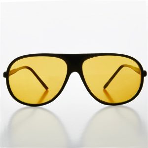 Pilot Sunglasses with Yellow Lenses – Bright