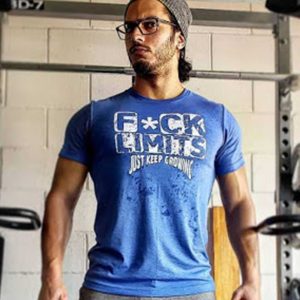 Iron Gods No Limits Gym T-Shirt, Workout Shirt, Weightlifting Shirt, Gift For Him, Gym Clothing, Gym Outfit, Mens Gym Shirt, Gym