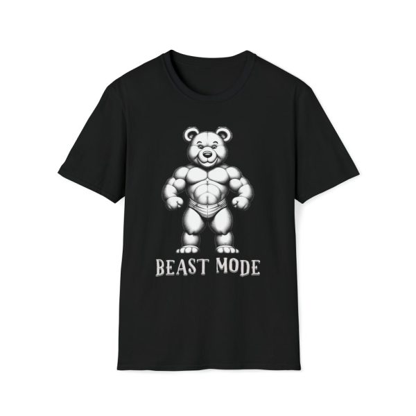 Teddy Bear Bodybuilder T-Shirt. Buff Teddy Bear Tshirt, Muscular Teddy Bear, Masculine Teddy Bear Tee Shirt