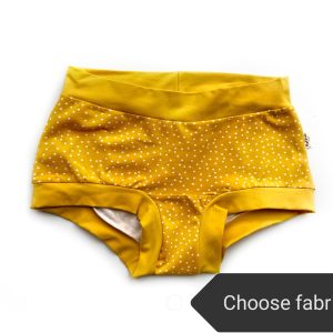 Women’s elastic free boyleg or brief style underpants, multi pack organic cotton undies, comfortable lounge underwear bundle for new mums