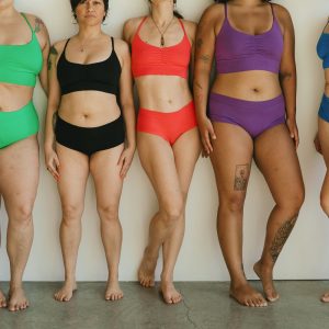 The Neon Underwear Pack – five pack of vibrant organic cotton underwear – five underwear bottoms
