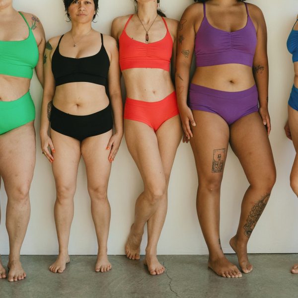 The Neon Underwear Pack – five pack of vibrant organic cotton underwear – five underwear bottoms