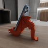 Laser Cut Phone Holder with Rotary Angle Svg Dxf Ai Cut File