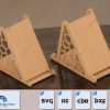 Leather Double Phone Case, Dual Phone Case for Work and Personal