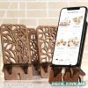 Phone Holder Keychain Laser Cutting File, Customizable Phone Stand Business Gift, New Job Gift, Laser Cut Bundles , Keychain Svg File