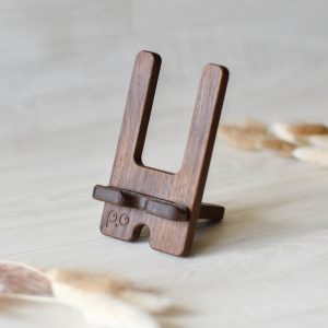 Porobka Original Wooden Phone Holder | Cell Phone Stand |  Iphone Holder | Wood Phone Stand for Desk | Office Desk Decor | Handmade Holder