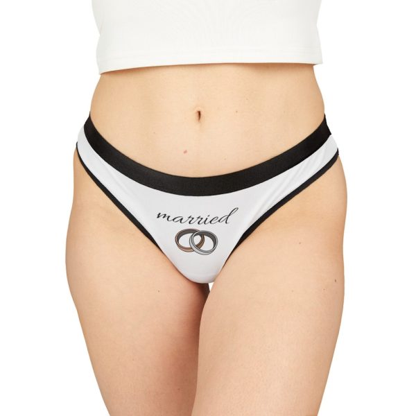 Women’s Thongs “Married” / Women’s Underwear “Married” / Wife’s Underwear / Wife’s Thongs