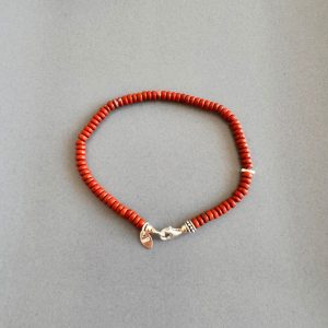 Kerim Bracelet, Handmade Jewelry Design, 925 Sterling Silver, Jasper