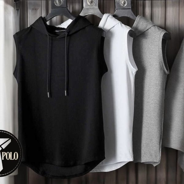 Sleeveless Hooded Sweatshirt | Fitness Style Clothing | Gym Wear Attire | Men’s Fashion