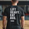 LFT HVY SHT Shirt, Lifting Workout Shirt, Gym Workout Motivation Shirt, Lift Heavy Shit, Funny Gym Shirt, Mens Gym Shirt, Men Gym Gift