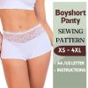 Red Plaid pattern Women’s Cheeky Briefs,Women’s Underwear,Women’s Briefs