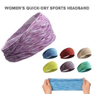 iridescent Women’s Quick-Dry Sports Headband | Lightweight, Stretchy, and Breathable Hair Band for Running, Yoga, & Outdoor Workouts