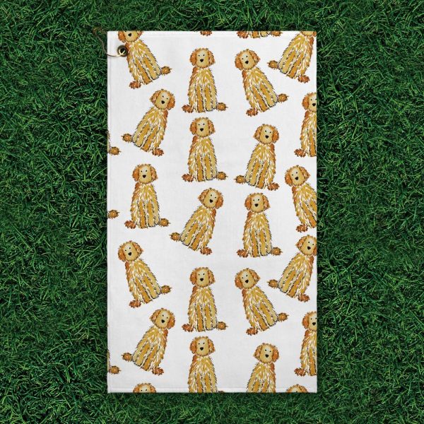 Doodle Golf Towel | Goldendoodle Golf Towel, Labradoodle Golf Towel, Bernadoodle Golf Towel, Golf Gift