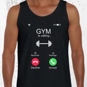 Fitness T-Shirt funny Gym Shirt Body Build Tank Top Fitness Fans Gift Athlete Women Gift, Gift Idea Men, Motivation Shirt