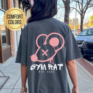 Gym Rat Shirt, Comfort Colors, Pump Cover, Trendy Workout Shirt, Gift for Gym Rat, Oversized Gym Shirt, Fitness Lover Gifts, Gym Pumpcover