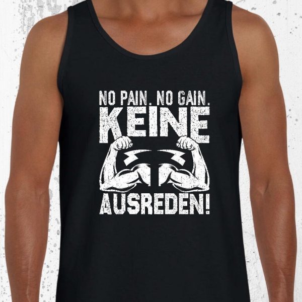 Fitness T-Shirt funny Gym Shirt Body Build Tank Top Fitness Fans Gift Athlete Women Gift, Gift Idea Men, Motivation Shirt