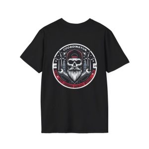 THE MIKEY-Unisex Softstyle T-Shirt with Coordinator Graphic – Perfect for Wind turbine techs