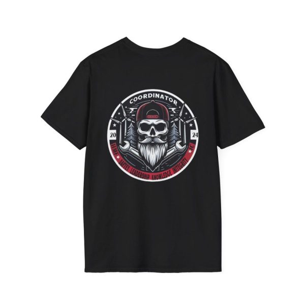 THE MIKEY-Unisex Softstyle T-Shirt with Coordinator Graphic – Perfect for Wind turbine techs