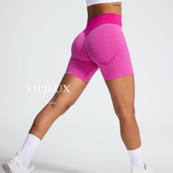 Seamless Scrunch Butt Yoga Shorts – High-Waist Booty Lifting Workout Shorts | Quick-Dry High-Stretch Tummy Control Shorts |  for Women