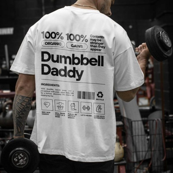 Dumbbell Dady Tshirt, Gym Rat tshirt, Motivation Gym 2025 t-shirt, Gym meme t-shirt, Gym Hoodie, Dumbbell tshirt, Gains Gym tshirt