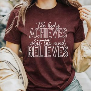 Inspirational Quote Top, Exercise Shirt, Trendy Gym Tee, Cute Fitness Tee, Graphic Gym Tee, Motivational Fitness Shirt, Workout Tee, Gym Tee