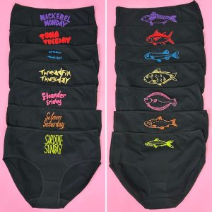 Day of the Week Fish Pants