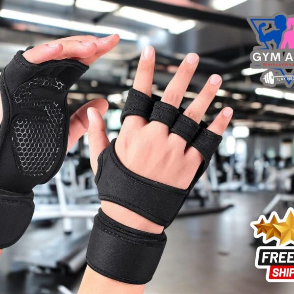 Unisex Weightlifting Gloves | Hand Wrist Protectors | Fitness Training Apparel | Sports Workout Gear | Cycling Gym Accessory