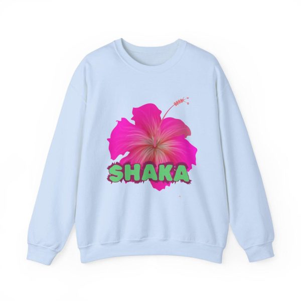 Shaka unisex  Heavy Blend™ Crewneck Sweatshirt – Shaka Floral Design
