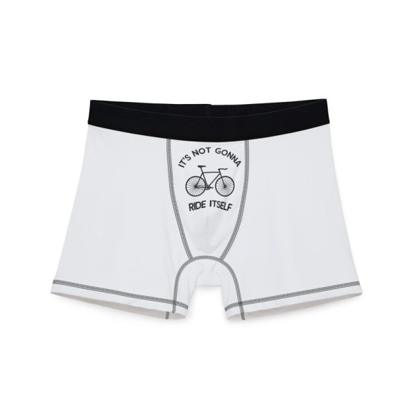 Funny Men’s Boxers, Gift for Him, Humor Underwear, Cycling Lover Gift, Comfy Boxer Briefs, Unique Present