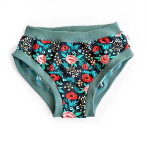 Floral Adult Pants | Women’s Knickers | Organic Cotton Underwear