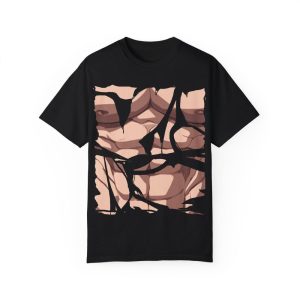 Ripped Shirt Anime Design, Shredded Shirt tee, Muscular Body Design, Ripped Shirt Gym Shirt, Fitness Motivation Tee, Shirt Gym Tee