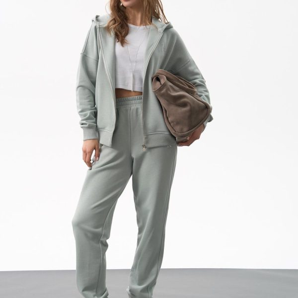 Women’s Fashion Jogging Outfit, Fitness Clothing, Hoodie and Joggers, Sporty Gym Set, Spring or Fall Casual Sportswear, Two Piece Set