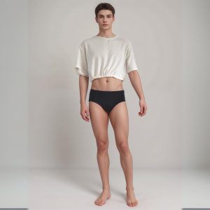 Transgender tucking briefs gaff underwear mtf shorts- cotton lining lingerie