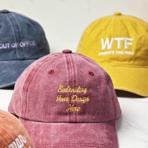 Custom Embroidered Hat Personalized Dad Cap Bachelorette hats Custom caps Sorority hat Unisex Baseball Cap 25031201