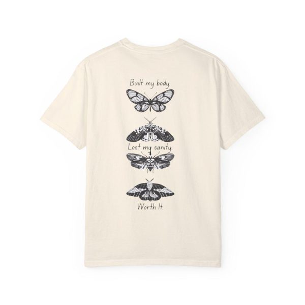 Built My Body Lost My Sanity Shirt | Funny Gym Quote Tee | Mental Health Fitness Shirt | Lifting Motivation | Workout Gift for Her