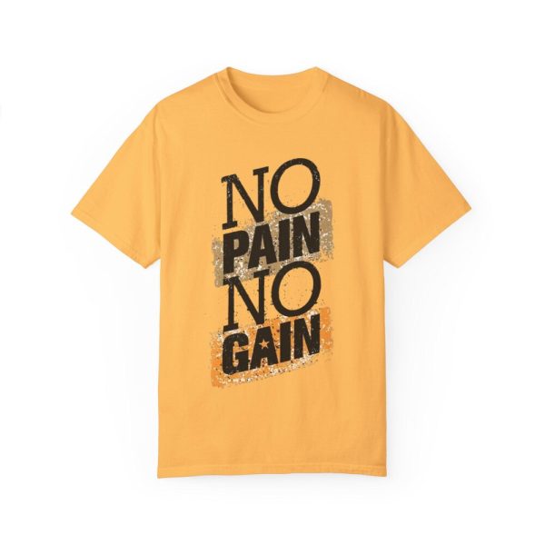 No Pain No Gain Motivational Gym Shirt, Fitness Workout Tee For Men And Women, Funny Gym Quote T Shirt, Gift For Athlete Or Coach
