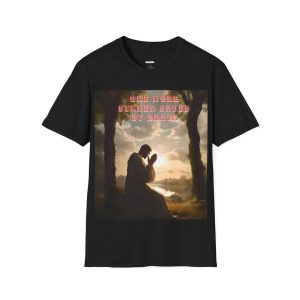 Inspirational Faith T-Shirt – ‘One More Sinner Saved by Grace’