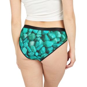 Gemstone Pattern Women’s Underwear, Comfortable Girls Underwear, Unique Design Undergarments, Eco-Friendly Lingerie, Vibrant Colorful