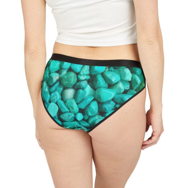 Gemstone Pattern Women’s Underwear, Comfortable Girls Underwear, Unique Design Undergarments, Eco-Friendly Lingerie, Vibrant Colorful