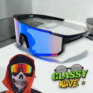 Outdoor Sport Goggle Sunglasses, Vintage Ski Shades, Designer Sun Glasses for Men & Women, Windproof Punk Eyewear