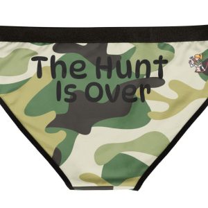 The Hunt is Over – Women’s Underwear, Bachelorette Funny Saying perfect for Bridal Shower gift
